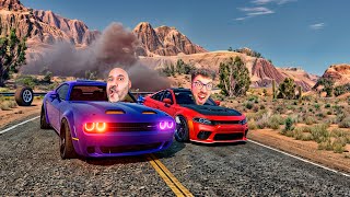 ACCIDENTES 💥 INSANOS DE TRAFICO CON VOLANTE | BeamNG Drive