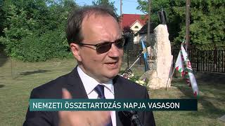 Nemzeti összetartozás napja Vasason - Híradó - 2022.06.07.