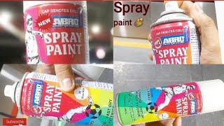 Spray paint साइकिल, कार , bike, घर के किसी भी फर्नीचर को करें 2 मिनट में कलर।#anijhinku#paint#spray