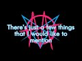 Mindless Self Indulgence - Sex For Homework (Lyrics)