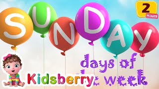 Days of The Week + More Nursery Rhymes & Baby Songs - Kidsberry