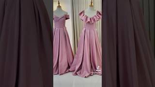 Dusty Pink Duchess gown #gown #dress #fashion