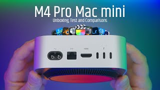 M4 Pro Mac mini Unboxing, Test and Comparisons