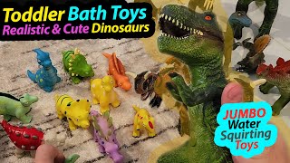 Bath Toys Squirt Dinosaur Toys - Jumbo Dinosaur Toys \u0026 Cute Dinosaur Model Action Figure Toys