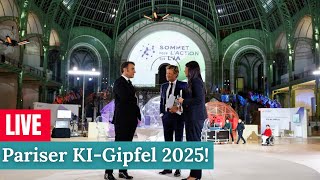 🔴 Pariser KI-Gipfel 2025: Macron, Modi, Pichai \u0026 Altman sprechen! | RND LIVE aus Paris | AI1G