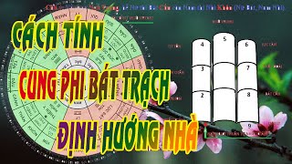 Cách Tính Cung Phi Bát Trạch Định Hướng Nhà