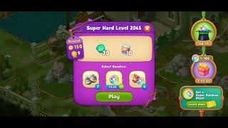 Gardenscapes, Super hard level 2065