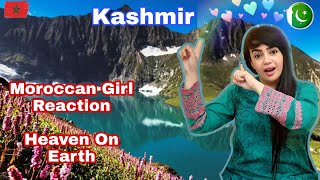 Ratti Gali Lake Drone Video | Lake of Dreams Neelam Valley Kashmir Pakistan | Moroccan Girl Reaction