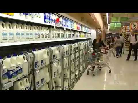 Which supermarket pays farmers the most for milk?