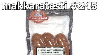 Makkaratesti #245 - Palvimestarit - Gluteeniton Ryynimakkara