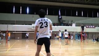 2015秋季同好会リーグ WildSpirits vs 東洋大学白山クラブA 4回戦1set①