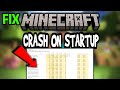 Minecraft – How to Fix Crash on Startup – Complete Tutorial