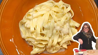 How to Make Pasta in Bianco (Italian for Fettuccine Alfredo) | Rachael Ray