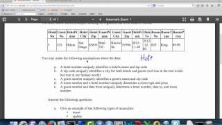 Sept 29 Normalization Case Study