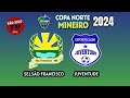 SEL. SÃO FRANCISCO X JUVENTUDE - COPA NORTE MINEIRO - SÃO XICOTV