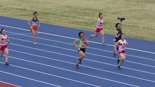 2018 みちのく春季陸上一関大会 女子 200m 決勝8組