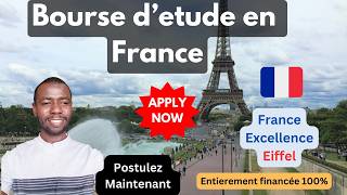 Bourse d'étude en France: Bourse d'Excellence Eiffel: 2025 🎓