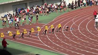 2024.10.26 岡山カーニバル 男子100ｍ 予選60組