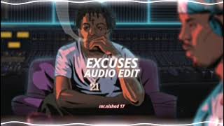 Excuses - AP Dhillon & Gurinder Gill (edit audio)