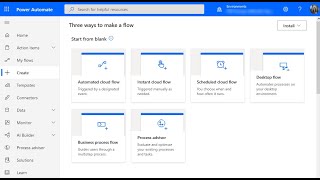 Power Automate 101 - Getting Oriented