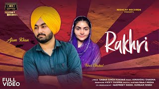 Noor Chahal [lyrical song] Rakhri | Ajam Khan |   Punjabi Song 2020
