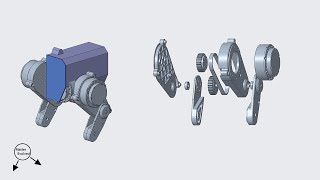 Biped Robot Leg Design Walk-through