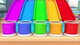 Learn Colors with Slide and More | Colors for Kids