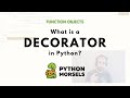 What is a decorator in Python?