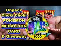 Unpack Choki Choki Malaysia POKEMON MEDALLION CARD + GIVEAWAY