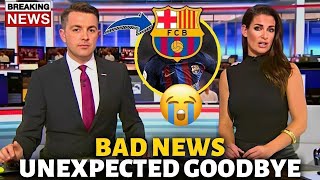 🚨 MADNESS😱 BARCELONA STAR OUT😭 HANSI FLICK'S FIRST VICTIM🔥 BARCELONA NEWS TODAY!