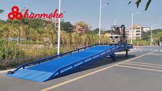 Yard Ramps and Portable Forklift Ramps-hanmoke Portable Loading Dock Ramp Manufacturer