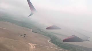 CLOUDY TAKEOFF FROM DENVER! Southwest Airlines 737-700