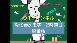 消化器疾患学（腸重積）　2時間目「作業療法士（OT）の為の国家試験対策」