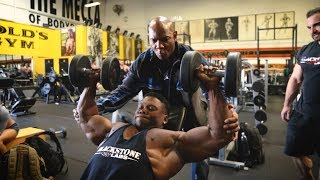 Road to the Arnold: Flex Training Keone and Cody at The Mecca