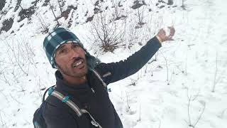 मनाली की बर्फीली वादियों में 90 रुपए में मिलता है रूम#travelvlogger #manali #winterS