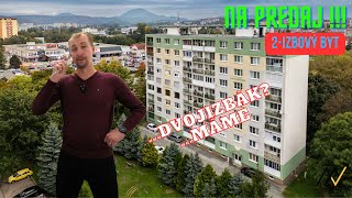 NA PREDAJ | 2-IZBOVÝ BYT | UL. OBRANCOV MIERU | PREŠOV