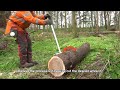 how to use the forest master fmlj log jack