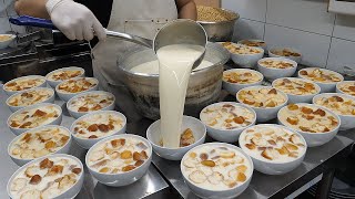 직접 만드는 뜨끈한 콩국과 찹쌀튀김, 토스트 / handmade bean soup, egg toast - korean street food
