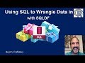 R for DBAs - Use SQL in R