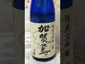 【加賀鳶】お正月に石川県のお酒を飲んでいます。お祈りします。 正月 日本酒 shorts