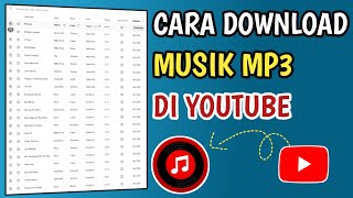 CARA DOWNLOAD MUSIK DI YOUTUBE JADI MP3