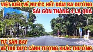 CẢNH BÁO SÀI GÒN NÓNG KIỂU NÀY HẾT DÁM RA ĐƯỜNG TỪ SÂN BAY VỀ THỦ ĐỨC CẢNH KHÁC THƯỜNG