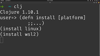 Clojure Tutorial: Installing on Linux (also works for WSL)