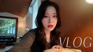 [VLOG] 씹고 뜯고 맛보고😋 즐기는 행복 가득한 11월🤍 • 리그라피 민증사진 • 올디스 타코🌮 • 두바이초콜릿🍫 • 예움헤어💇‍♀️