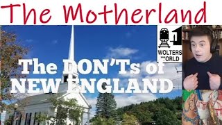 American Reacts Visit New England - The DON'Ts of Visiting New England
