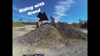 Riding with friend *He crashed*