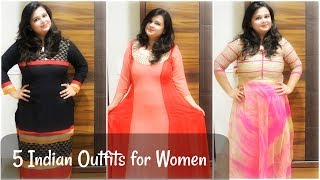 5 Indian Wedding Guests Outfit for Women | Indian Ethnic Wear | *Unique Designs No Anarkali*