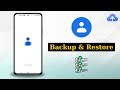 How to Backup and Restore Contacts on Android | Backup All Your Contacts to Gmail