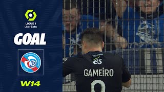 Goal Kévin GAMEIRO (17' - RCSA) AC AJACCIO - RC STRASBOURG ALSACE (4-2) 22/23