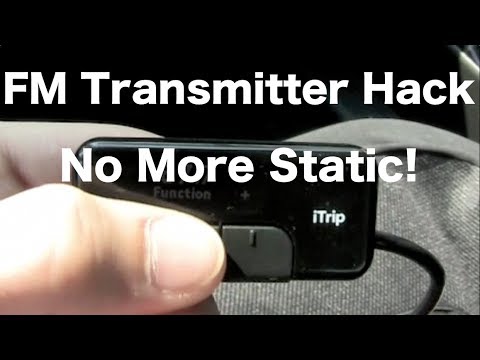 FM Transmitter Tip: No More Static! FM Transmitter Tip: No More Static!